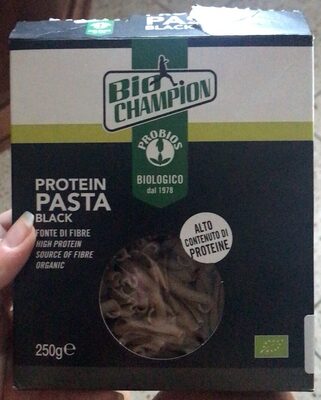 Protein pasta black