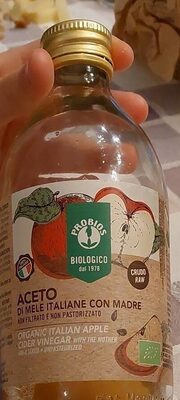 Aceto di mele italiane con madre