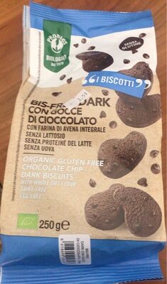 Biscotti con gocce di cioccolato