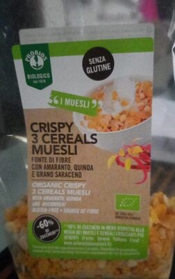 Crispy 3 cereals muesli