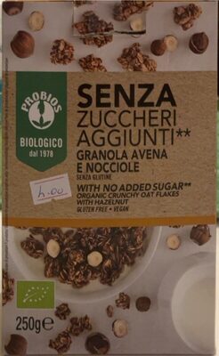 Granola avena e nocciole