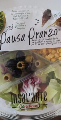 Insalata Pausa Pranzo con Mais e Olive front packaging