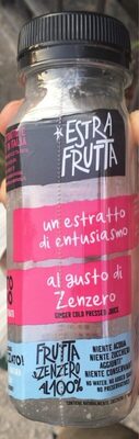Estratto al gusto di zenzero front packaging