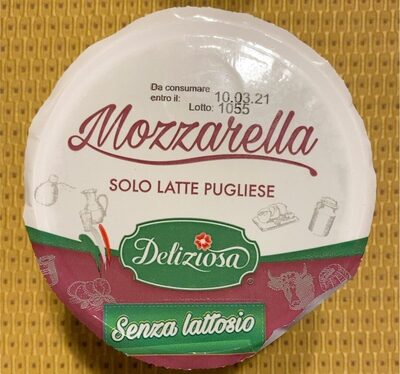 Mozzarella Senza Lattosio