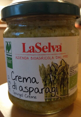 Crema di asparagi front packaging