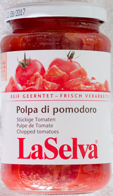 Polpa di pomodoro front packaging