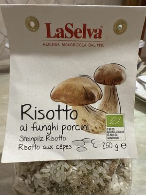 Risotto ai funghi porcini Reis front packaging