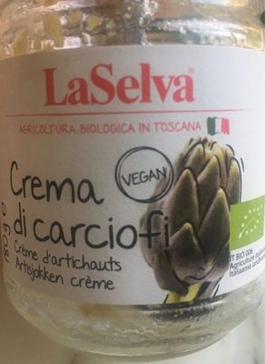 Crema di carciofi front packaging