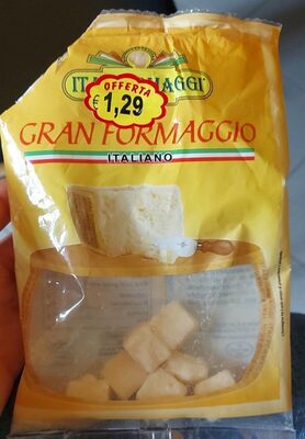 Gran formaggio front packaging