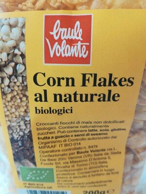 Cork flakes al naturale front packaging