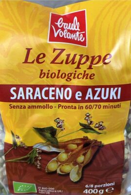 Le zuppe biologiche Saraceno e Azuki