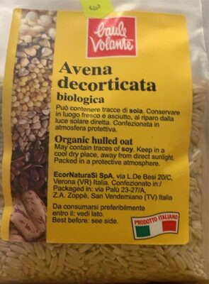 Avena decorticata biologica