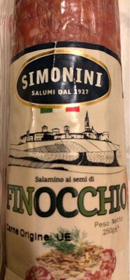 Salamino ai semi di finocchio
