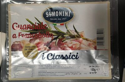 Guanciale a francobollo