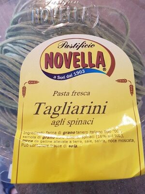 Tagliarini agli spinaci