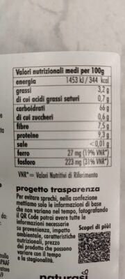 Farina di sorgo integrale