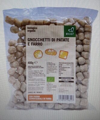 Gnocchetti di patate e farro