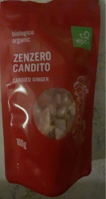 Zenzero candito