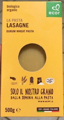 Lasagne durum wheat pasta