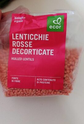Lenticchie rosse decorticate