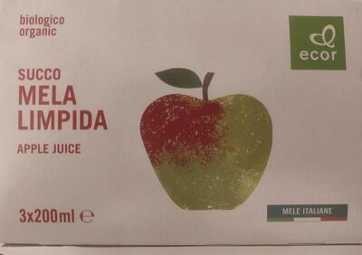 Succo mela limpida