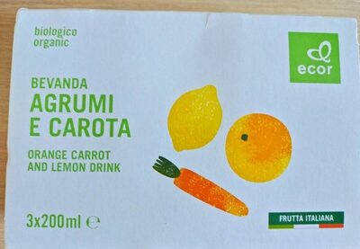 Bevanda Agrumi e Carota