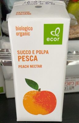 Succo e polpa di pesca