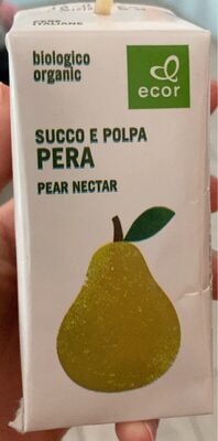Succo e poloa di pera