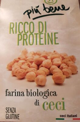 Farina biologica di ceci