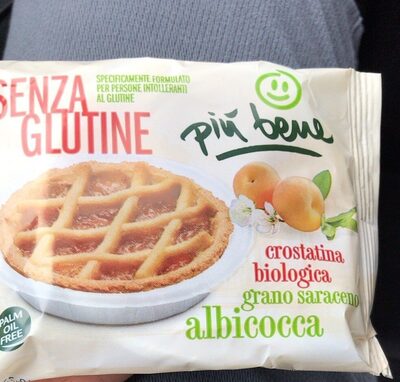 crostatina biologica grano saraceno albicocca