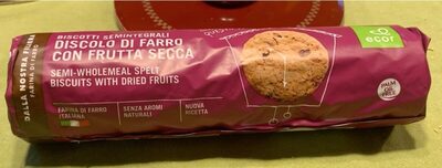 Discolo di farro con frutta secca
