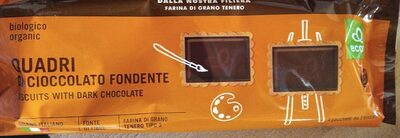 quadri cioccolato fondente