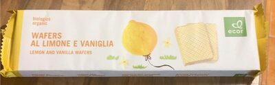 Wafers al limone e vaniglia