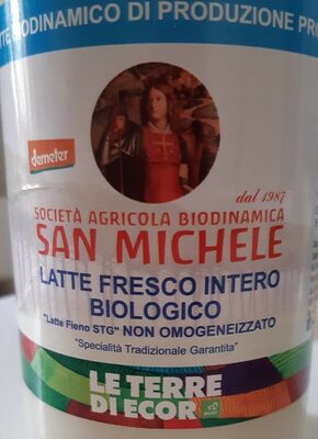 San Michele latte fresco intero biologico 750ml