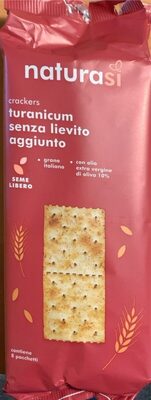 crackers turanicum senza lievito aggiunto