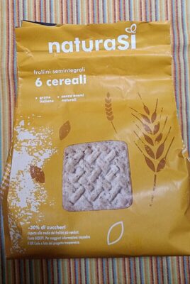 Frollini semintegrali 6 cereali