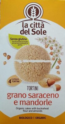 Tortini grano saraceno e mandorle