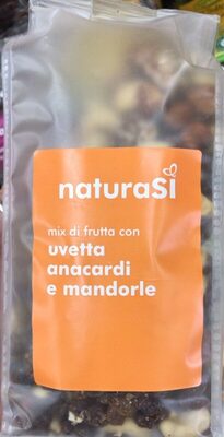 Mix uvetta anacardi mandorle