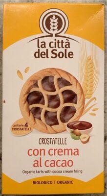 Crostatelle con crema al cacao