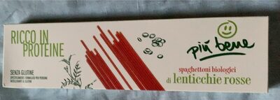 Spaghettoni biologici lenticchie rosse