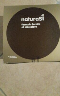 Focaccia farcita al cioccolato