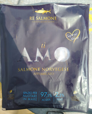 Re Salmone Salmone norvegese affumicato