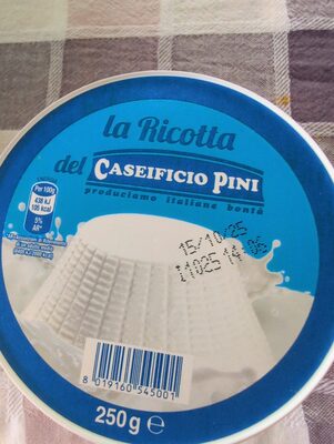 Ricotta goccia di rugiada