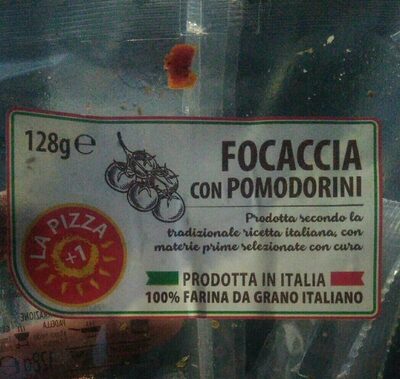 Focaccia con pomodorini