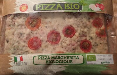 Pizza margherita biologique