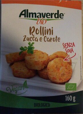 Rollini vegetariani front packaging