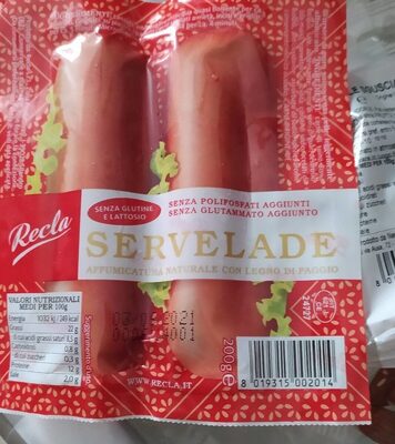 Servelade affumicatura naturale con legno di faggio