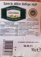 Speck Alto Adice IGP