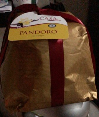 Pandoro con vaniglia
