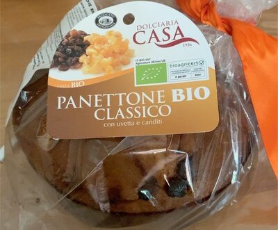 Panettone bio classique front packaging